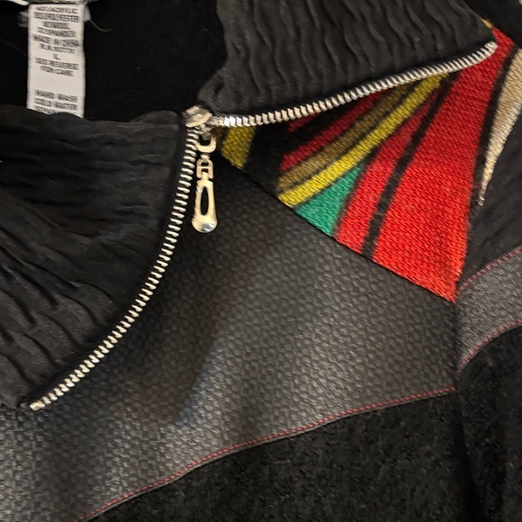 Mirror Image Black Textured Jacket - Picture 5 of 7